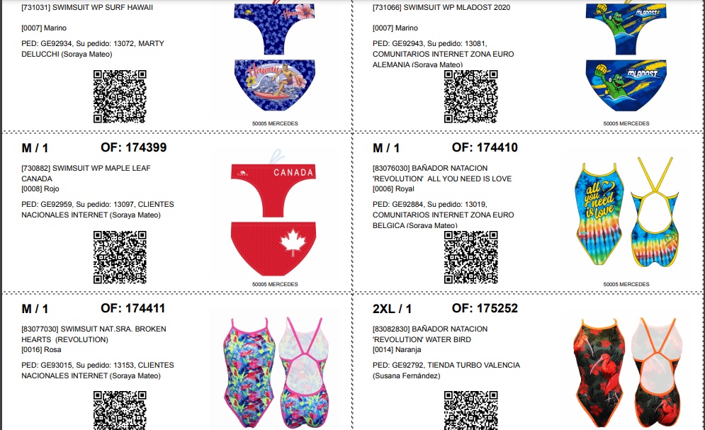 Entrada nuevo pedido